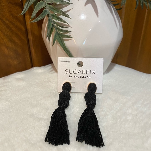SUGARFIX Jewelry - SUGARFIX By BaubleBar: Dangle Tassel Earrings